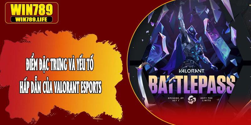 Điểm Đặc Trưng Và Yếu Tố Hấp Dẫn Của Valorant Esports